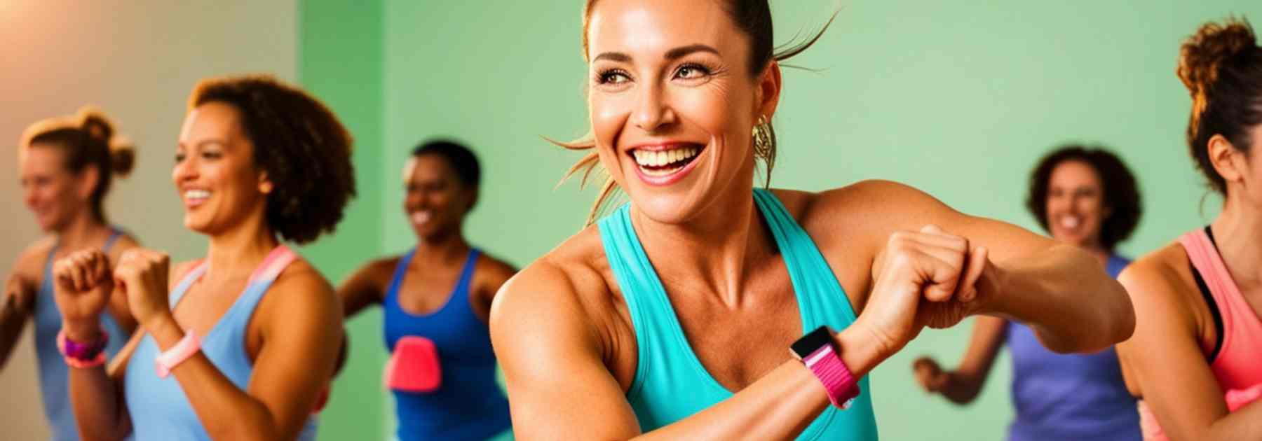 Women enjoying exercise for weight loss